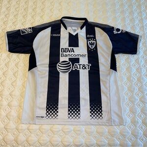 Puma C.F. Monterrey Rayados 2018-19 Home Jersey Tecate AT&T BBVA Size Large